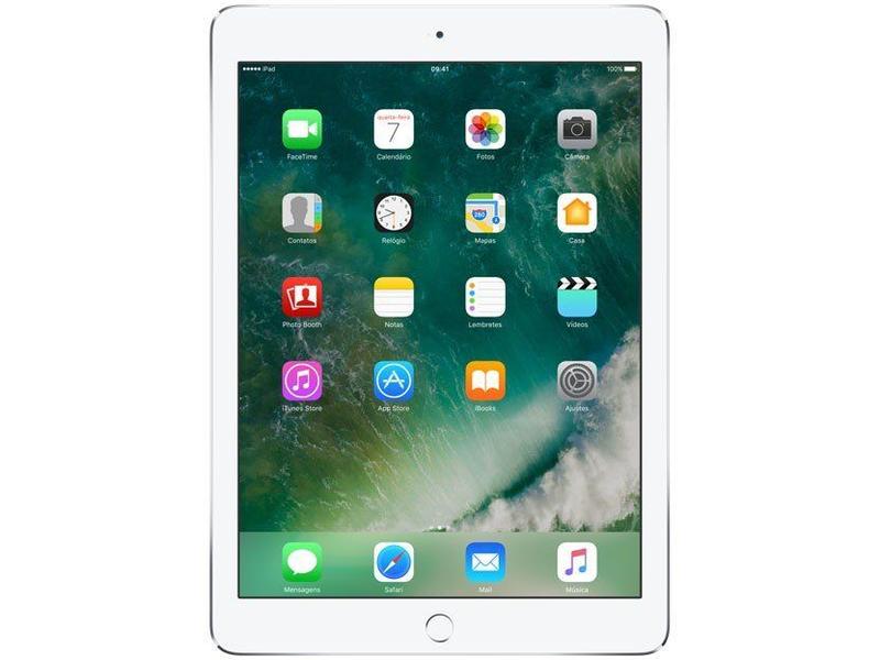 iPad Air 2 Apple 4G 128GB Prata Tela 9,7” Retina - Proc. Chip A8X